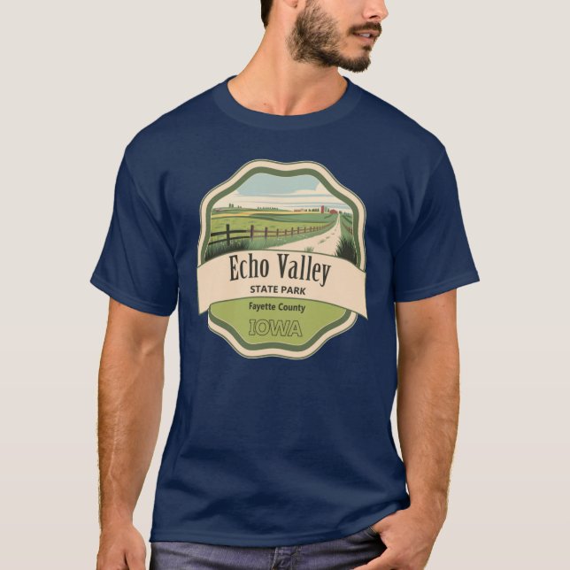 Statsparken Echo Valley T Shirt (Framsida)