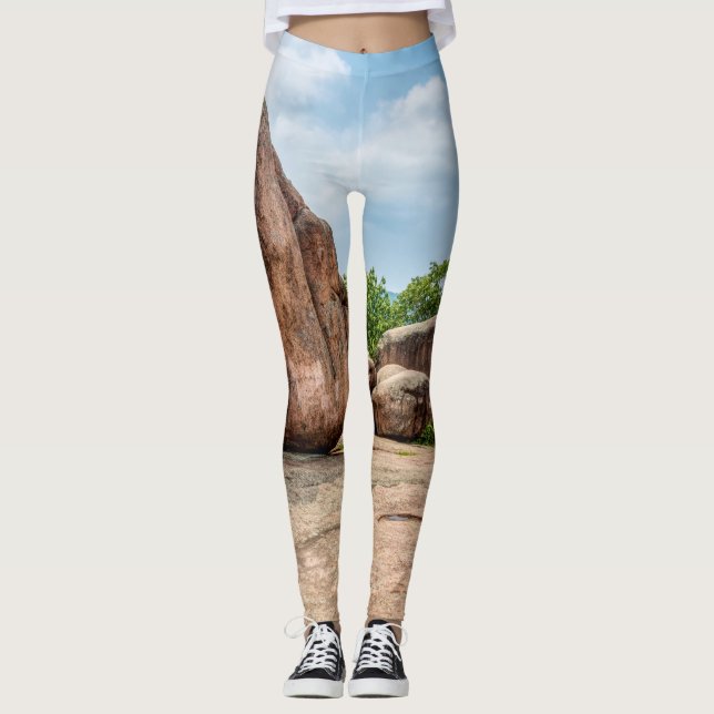 Statsparken Elephant Sten Leggings (Framsida)