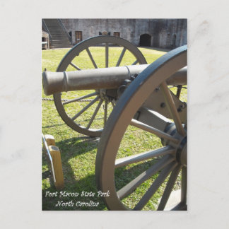 Statsparken Fort Macon NC Vykort