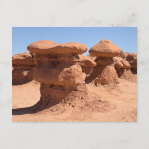 Statsparken Goblin valley i Utah Vykort