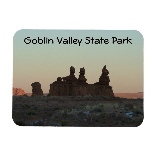 Statsparken Goblin Valley Magnet (Horisontell)