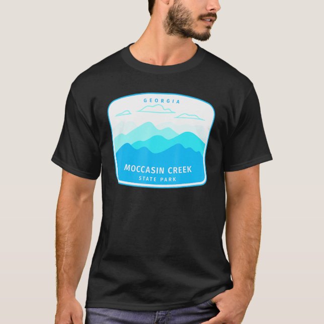 Statsparken i Bäck, delstaten Menstaka, Georgia, G T Shirt (Framsida)