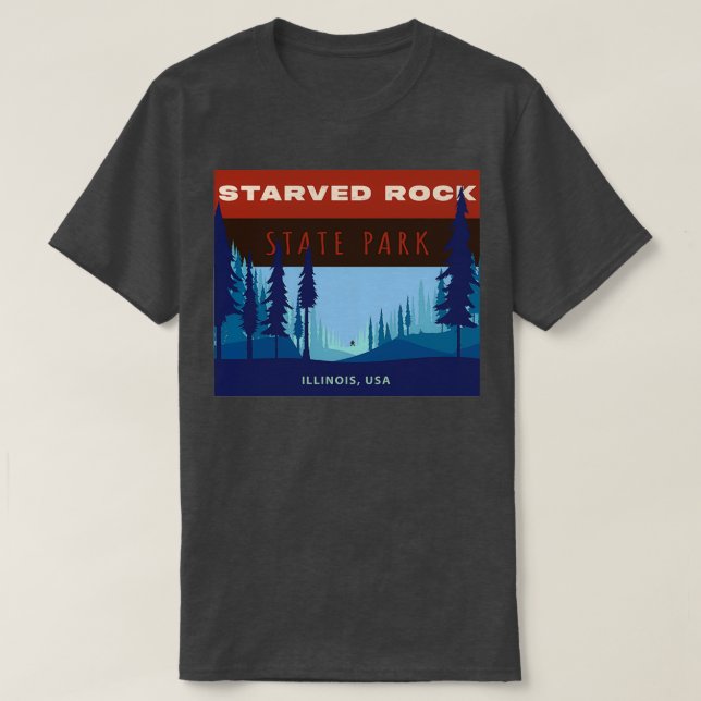 Statsparken i Sten T Shirt (Design framsida)