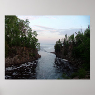 Statsparken i Temperance River Poster