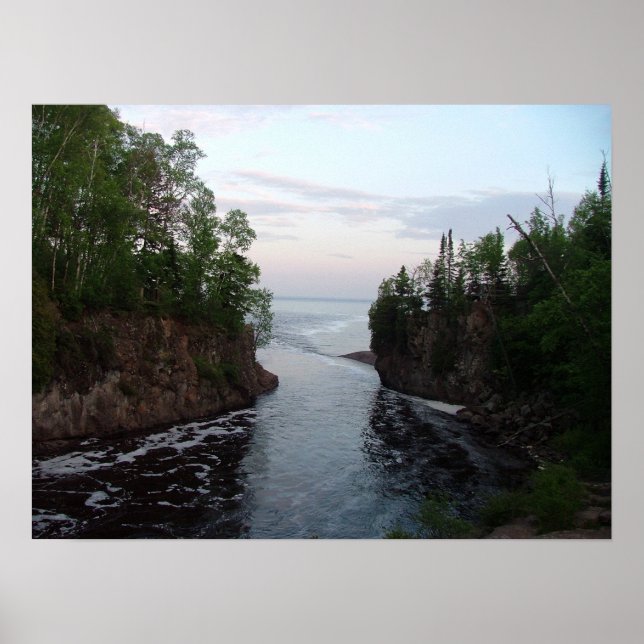 Statsparken i Temperance River Poster (Framsidan)