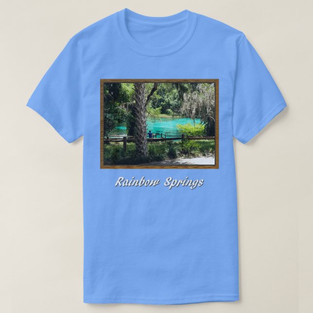Statsparken Rainbow Vår T Shirt (Design framsida)