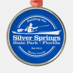 Statsparken silver Vår (SK) Julgransprydnad Metall