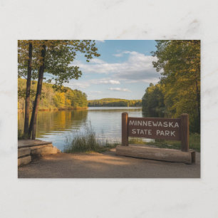 Statsparken sjö Minnewaska Vykort