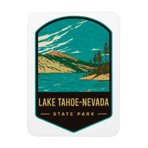 Statsparken sjö Tahoe-Nevada Magnet