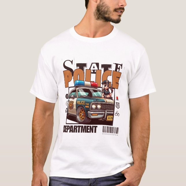 Statspolis T Shirt (Framsida)