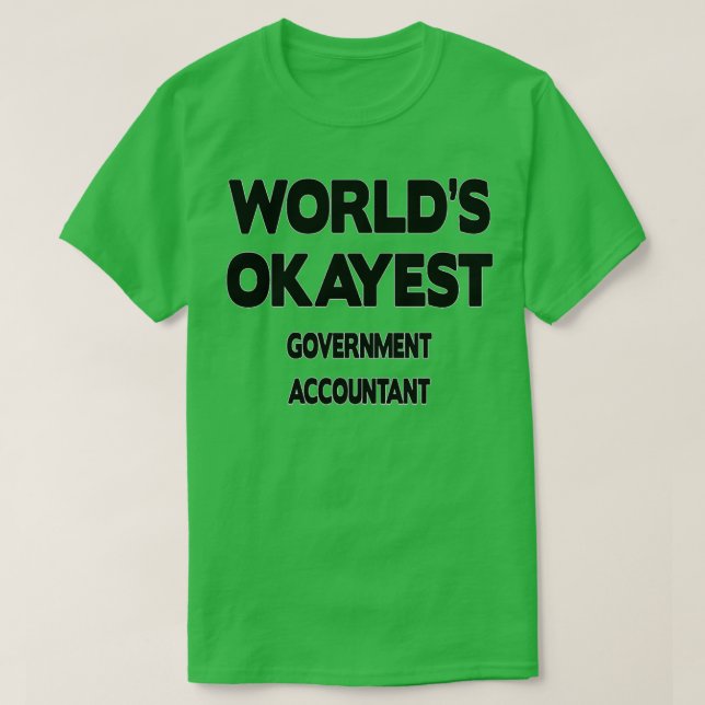 Statsrevisor, julgåvaPrese från födelsedagen T Shirt (Design framsida)