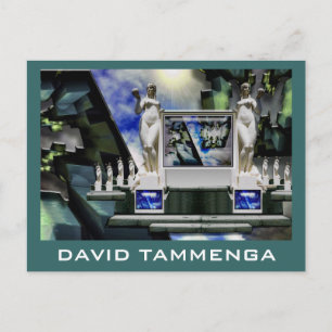Statue-1FN, DAVID TAMMENGA Vykort