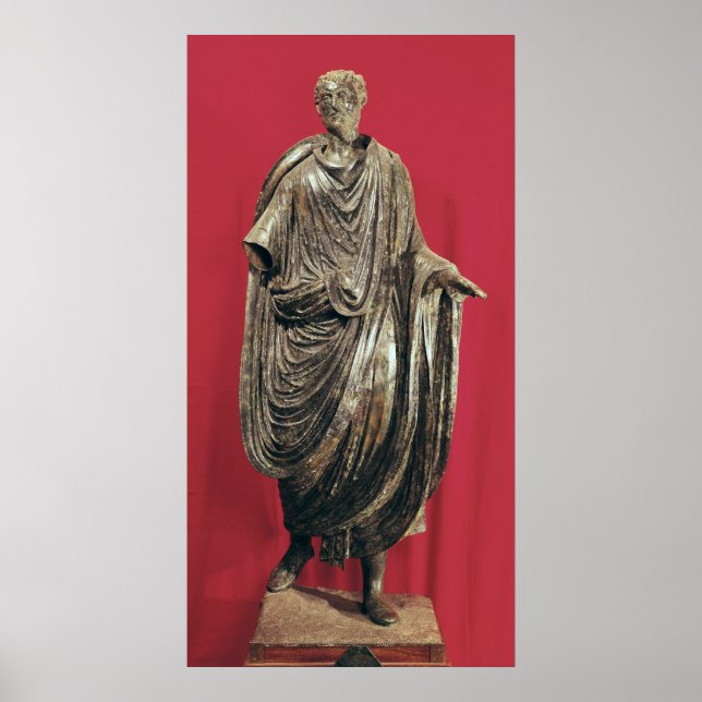 Statue Caesar Julianus Pacatianus Poster (Framsidan)