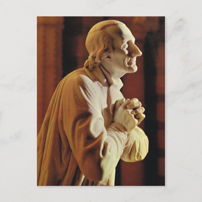 Statue de Cure d'Ars Vykort (Framsida)