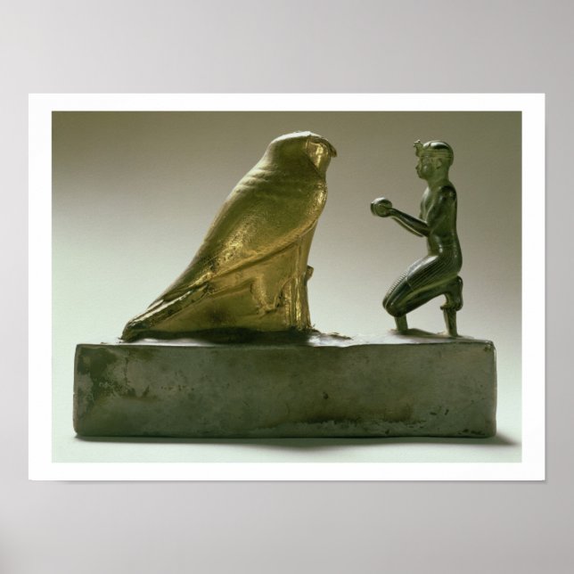 Statue de Kung Taharqa har gjort falkguden värre Poster (Framsidan)