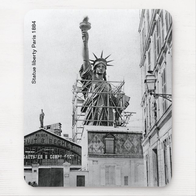 Statue Freedom Mousepad Musmatta (Framsidan)
