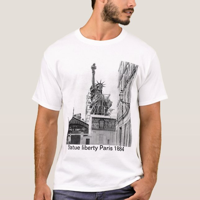 Statue Freedom Shirt Tee Shirt (Framsida)