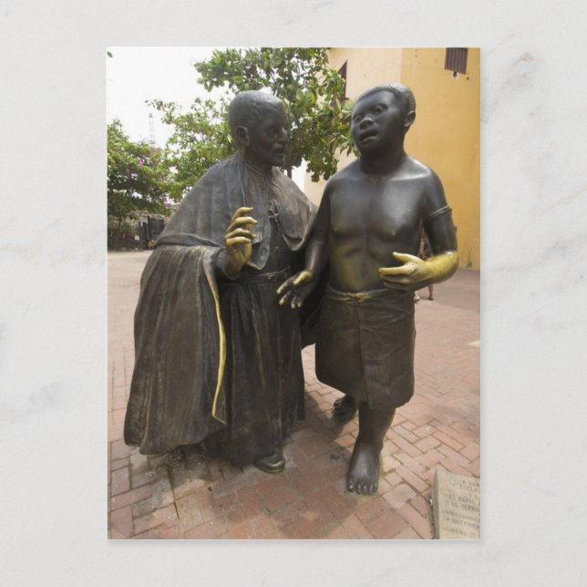 Statue i Cartagena Vykort (Framsida)