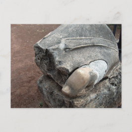 Statue i Roman Ruins Vykort