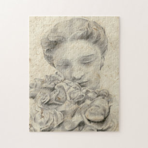 Statue in the Garden I Pussel