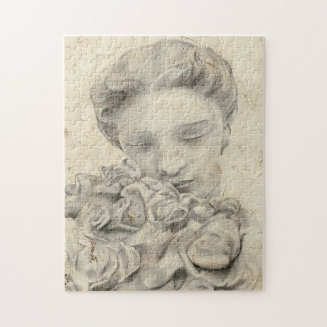 Statue in the Garden I Pussel (Vertikal)