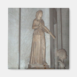 Statue in the Vatican Museum in Rom, Italien Magnet