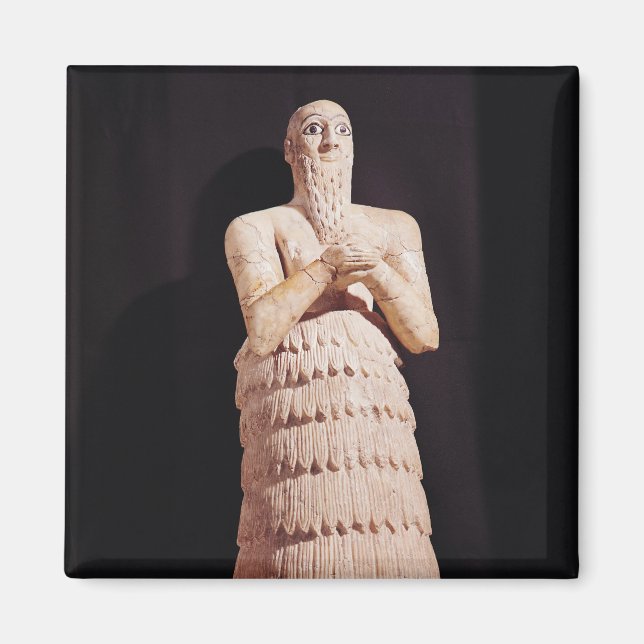 Statue Itur-Shamagen, Kung i Mar Magnet (Framsidan)