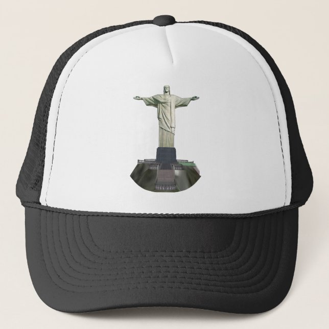Statue: Kristus the Redeemer: 3D Model: Keps (Framsida)