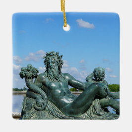 Statue La Loire i Versailles slott Julgransprydnad Keramik