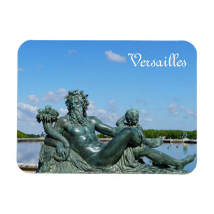 Statue La Loire i Versailles slott Magnet