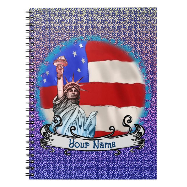 Statue Liberty Anteckningsbok (Framsidan)