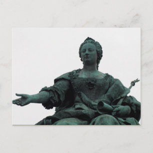 Statue Maria Thersia Vykort