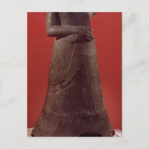Statue Napirasu, hustru till Elamite Kung Vykort