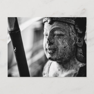 Statue och Snigel-vykort Vykort