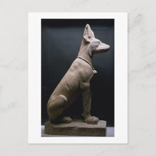 Statue of a Hund, Mesopotamia, c.5000-1000 BC (kal Vykort