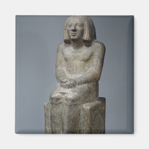 Statue of Ankh, Priest of Horus, Tidigt Dynastic P Magnet