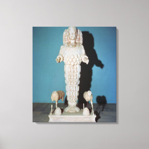 Statue of Artemis with Hunting Hundar, c.AD 135-75 Canvastryck