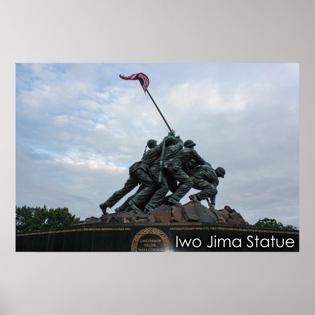 Statue of Iwo Jima Poster (Framsidan)