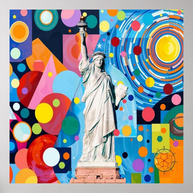 Statue of Liberty Poster (Framsidan)