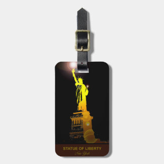 Statue of Liberty Travel Luggage Tag Bagagebricka