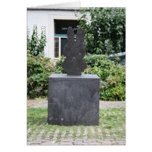 Statue of Miffy Hälsningskort