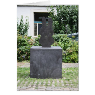 Statue of Miffy Hälsningskort