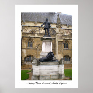 Statue of Oliver Cromwell poster