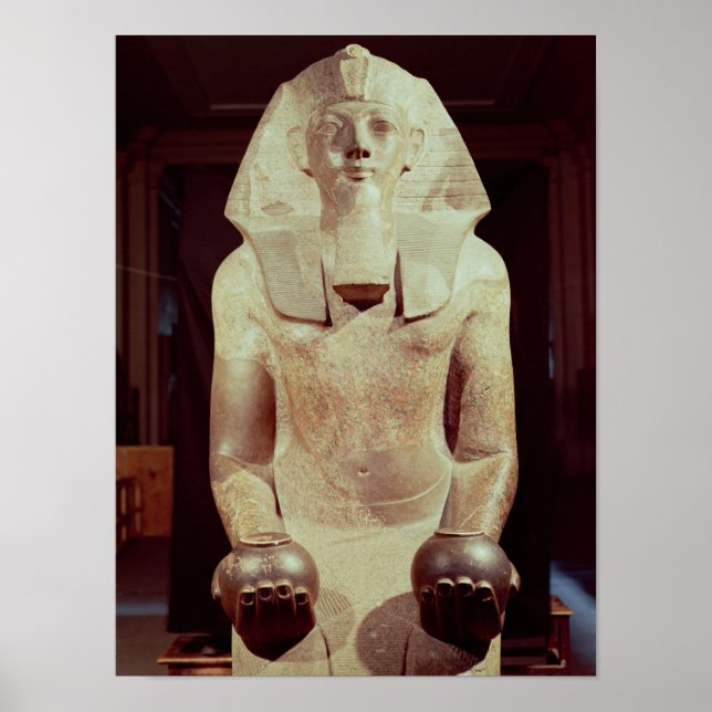 Statue of Queen Makare Hatshepsut Poster (Framsidan)