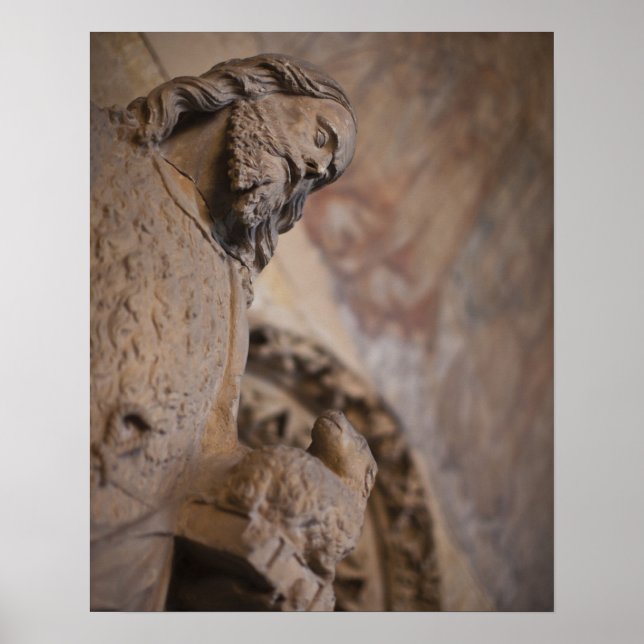 Statue of Saint John the Baptist Poster (Framsidan)