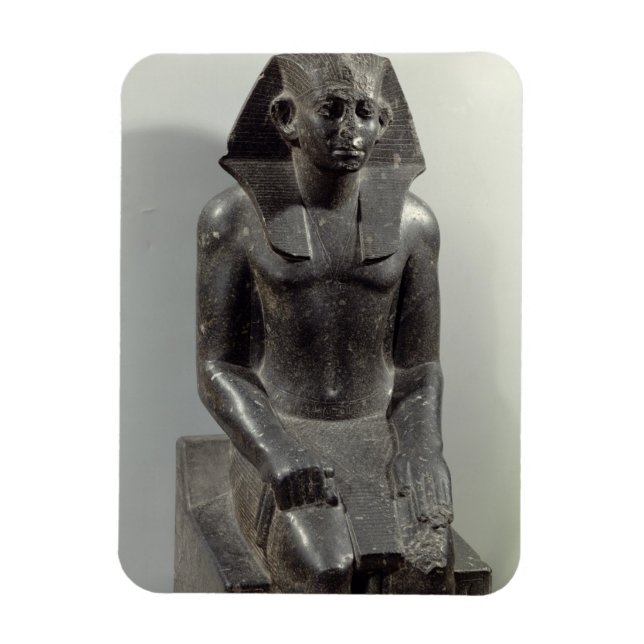Statue of Sesostris III (1887-49 BC) as a young mo Magnet (Vertikal)