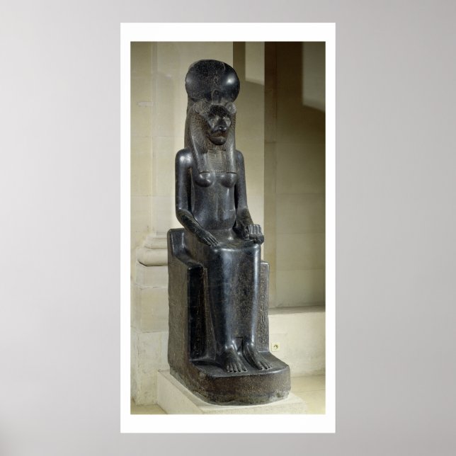 Statue of the lejon-head Sekhmet, från Poster (Framsidan)