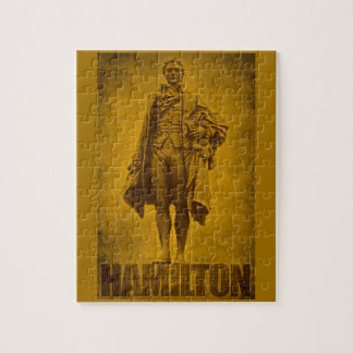 Statuesque Alexander Hamilton Design Pussel