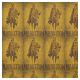 Statuesque Alexander Hamilton Design Tyg