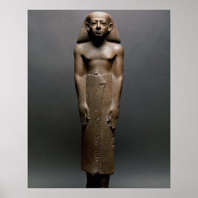 Statuette Amenemhatankh, arbetare i Crokodilopol Poster (Framsidan)